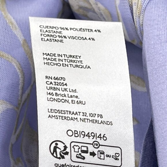 Anthropologie Sleeveless Slip Midi Dress Size Large Baby Doll Fairy Whimsical - Picture 9 of 16